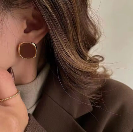 Retro Square Studs