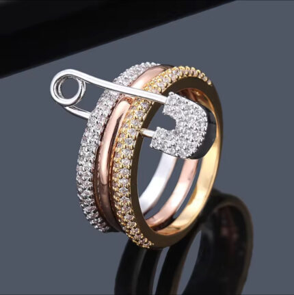 Three Layers Pin Ring